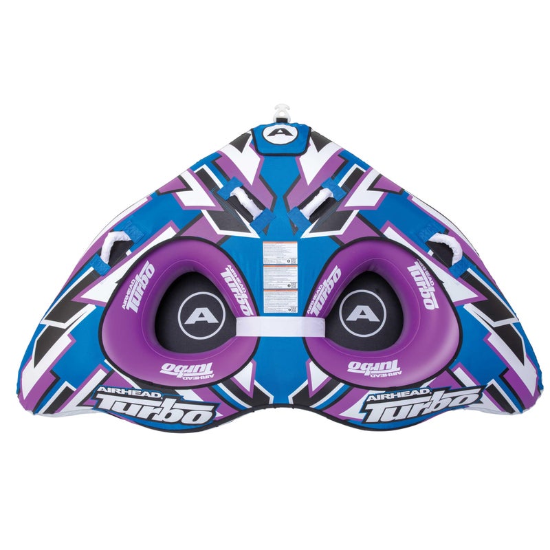 أنبوب التجديف Airhead Turbo 1، لراكب واحد، للزوارق، بنفسجي